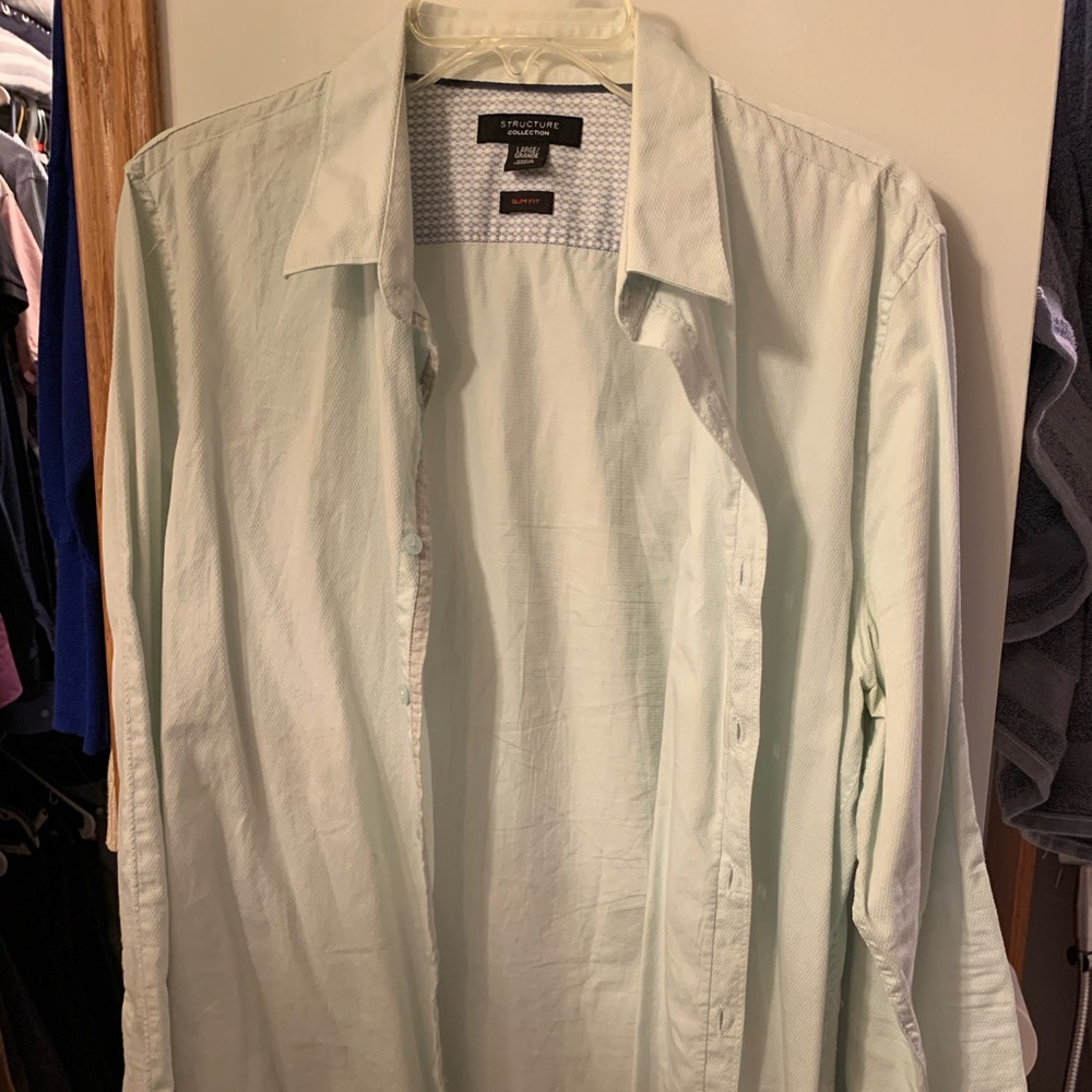Casual button up dress shirt